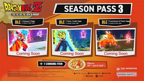 Dragon Ball Z Kakarot New Dlc Season Pass 3 Leak Youtube