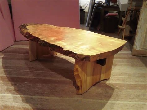 Spalted Maple Live Edge Coffee Table Sentient Live Edge Coffee Table