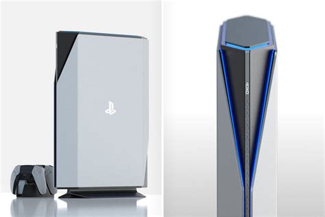 Sony PlayStation Console Concept Emerges With A More Crowd Pleasing Sleek Streamlined Design
