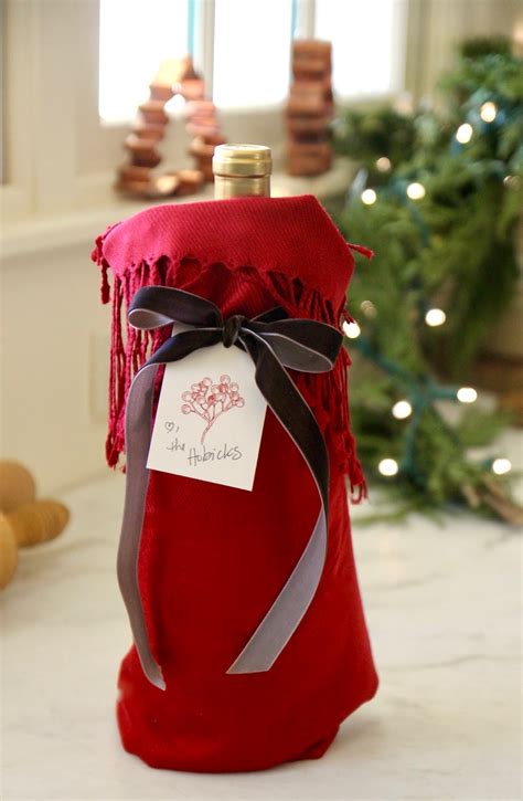Holiday Hostess T Wine Wrapped In A Wrap Jenny Steffens Hobick