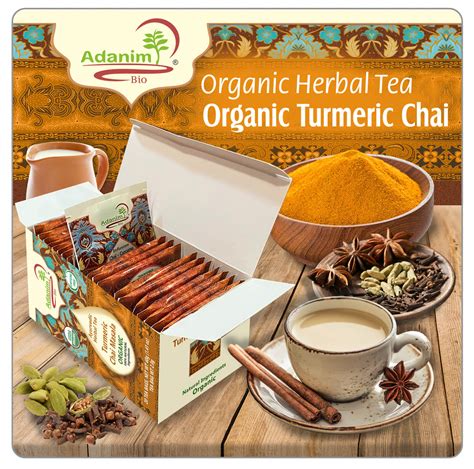 Turmeric Chai Adanim Tea