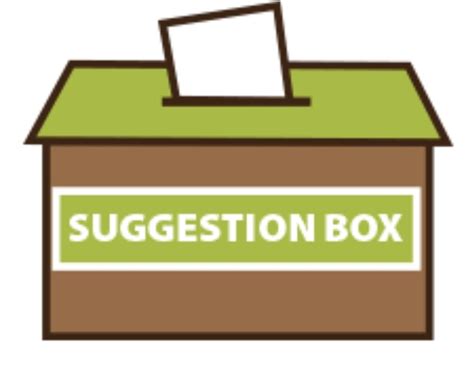 Suggestion Box Clip Art