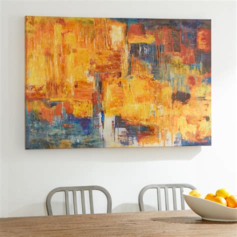 Mercury Row Wall Décor Sunset Painting Print On Wrapped Canvas