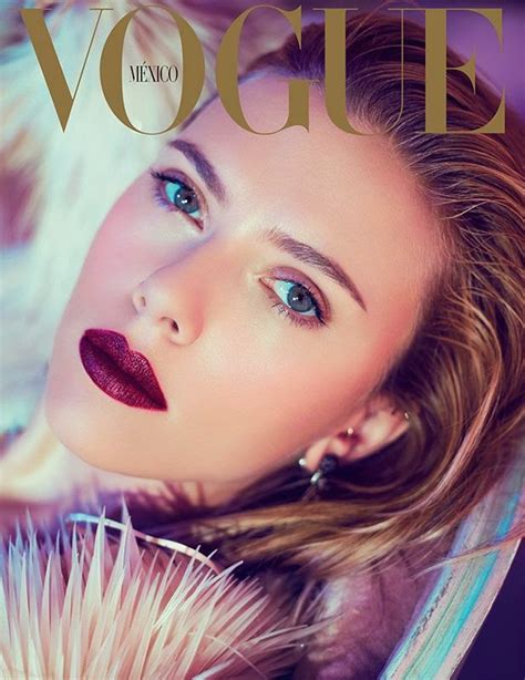 Scarlett Johansson Vogue México Diciembre 2013 Header
