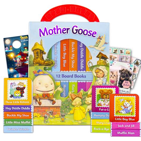 Buy Mother Goose Board Books Set For Toddlers And Babies Bundle With