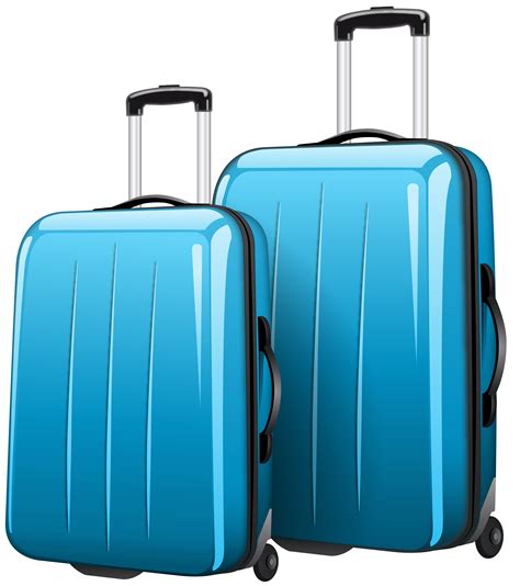 Two Blue Travel Bags Png Clipart Picture Gallery Yopriceville High
