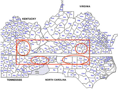 30 Map Of Tn And Nc Maps Database Source