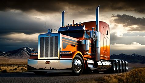 Big Rigs Hd Backgrounds Semi Truck Pictures Truck Transportation