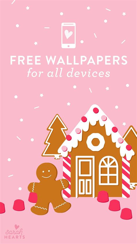 Did you know that you can also write your own text or name on every wallpaper on wall2mob? December 2018 Gingerbread House Calendar Wallpaper | Calendar wallpaper, Holiday wallpaper ...