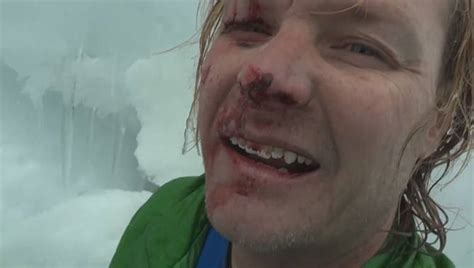 Watch Man Survives 70 Foot Fall Into Mountain Crevasse In Himalayas