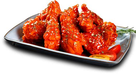 Download Hd Sweet Spicy Chicken Spicy Chicken Wings Png Transparent