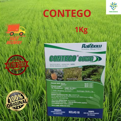 Rumput atau gulma di area persawahan ataupun di halaman rumah sedikit mengganggu tanaman sehingga perlu dibersihkan, cara yang paling mudah dengan menyemprotkan herbisida organik alami. 1Kg CONTEGO 80WG/Diuron 40%, Ametryn 40%/Racun Rumput ...
