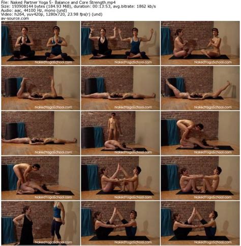 Naked Partner Yoga Balance And Core Strength Av Source Com
