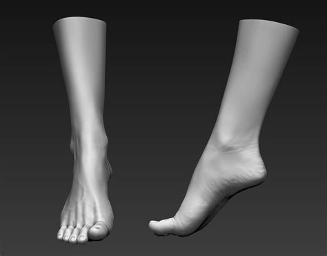 Artstation Female Feet 12 Poses Resources
