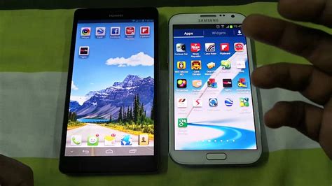 Huawei appgallery is the official huawei app store that you can use to download hundreds of android apps. Huawei Ascend Mate Vs Samsung Galaxy Note 2 Opening Apps ...