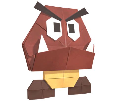 Nintendo Switch Paper Mario The Origami King Origami Goomba The