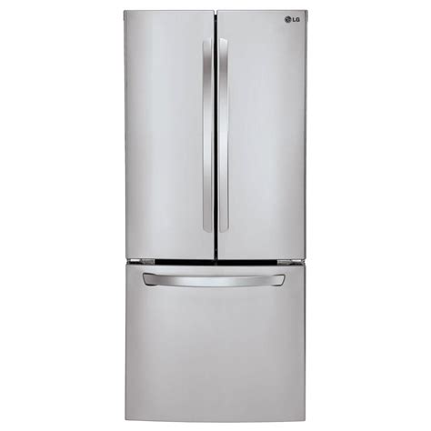 Lg Electronics 30 In W 218 Cu Ft French Door Refrigerator In