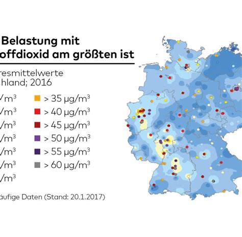 Deutschlandkarten der radioaktivität seit tschernobyl radioaktive belastung: Luftverschmutzung: Hamburg spricht erste Diesel ...