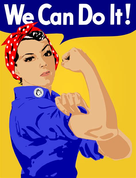 Clipart We Can Do It Poster