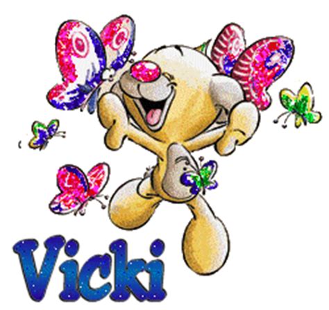 Vicki Name Graphics | PicGifs.com Download birthday wishes with name and photo and wish birthday online to your friends and relatives in a unique way.