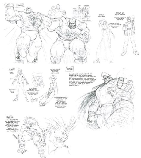 Street Fighter 2 Anime Character Sheets Street Fighter Street Fighter Characters Fighter