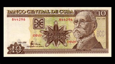 All Cuban Peso Banknotes 1997 To 2015 Issues Youtube