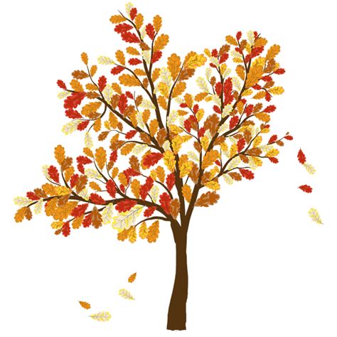 Tree in the storm falling trees falling leafs plant falling isolated autumnal tree leaves, falling, autumn, park a falling leaf fall tree vector green leaves falling leaves falling isolated. Tree-with-Falling-Leaves