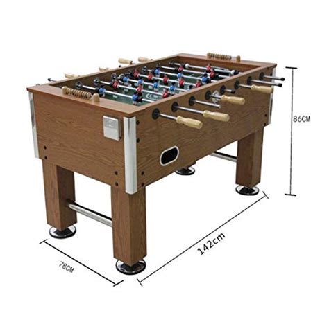 El juego de tapetes de mesa es adecuado para. Fútbol de Mesa Grande Futbolín de Madera, Profesional para Competiciones Individuales o Juegos ...