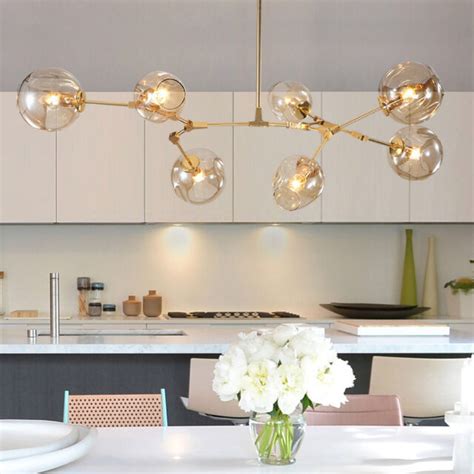 Crystal Chandelier Lighting Modern Ceiling Lights Kitchen Pendant Light