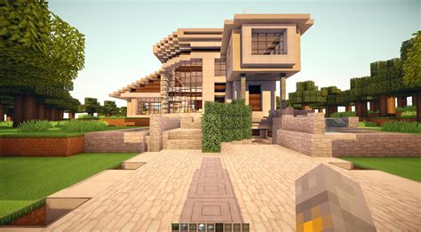 A post featuring 16 great examples of modern minecraft house architecture. My Minecraft Ultra Modern house! | Minecraft modern ...