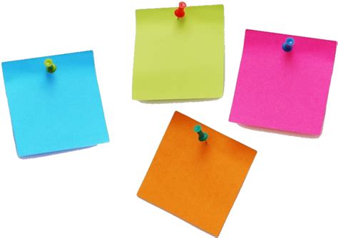 Post It Notes Png Clipart Full Size Clipart 5807394 Pinclipart