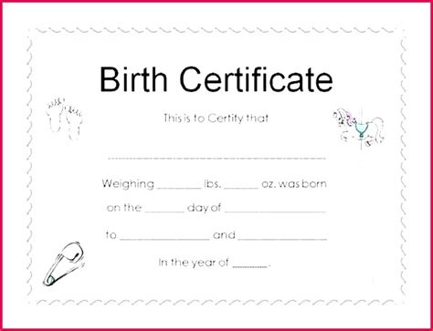 Buy fake or real birth certificate online conveniently! 7 Birth Certificate Template Psd 21556 | FabTemplatez