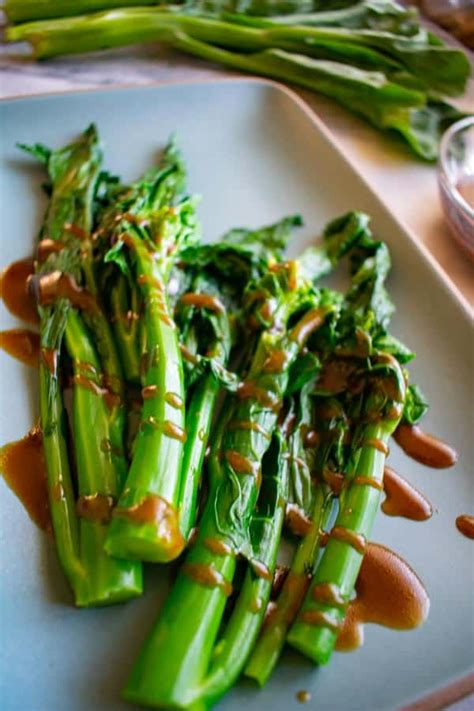 Add the broccoli and fry for another minute. Make Ahead Chilled Chinese Broccoli - Asian Test Kitchen