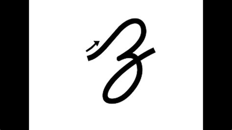 Cursive letters shows you how to write lowercase and capital cursive letters with worksheets and videos. How to write small cursive letter z - YouTube