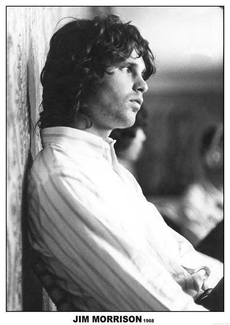 Poster Quadro Jim Morrison The Doors 1968 Em Europosterspt