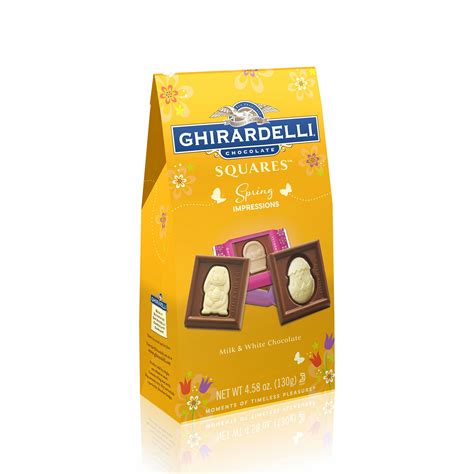 We like adding fresh fruit, crystallized ginger or crushed gingersnaps to this recipe, that features our ghirardelli white chocolate baking bars. Ghirardelli Chocolate Squares Spring Impressions Milk ...