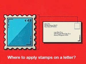 How Many Stamps Do I Need To Send A Letter Within The Us