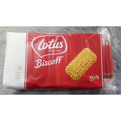 Lotus Biscoff Caramelised Cookie 156g Individual Pack Shopee Malaysia