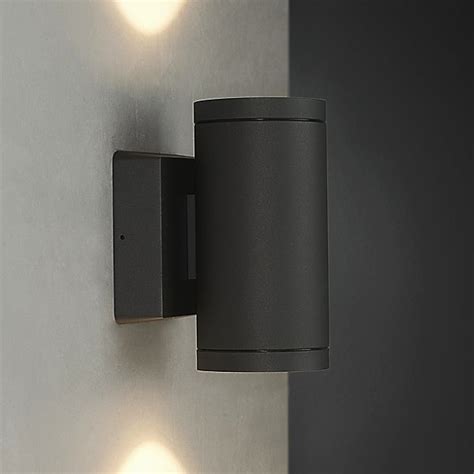 Bruck Lighting Outdoor Cylinder Led 4 Inch Up And Down Wall Sconce