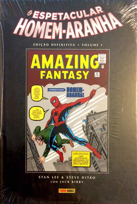 O Espetacular Homem Aranha Edição Definitiva Vol 1 Comic Boom