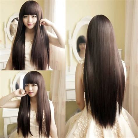 √ Anime Cortes Japoneses Para Mujer Cabello Largo Cachos E Outras Ondas