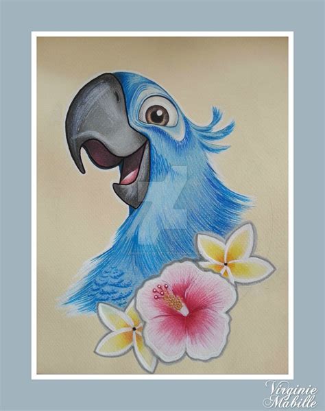 Blu - Pencil - 2014 | Desenhos a lápis da disney, Esboços disney
