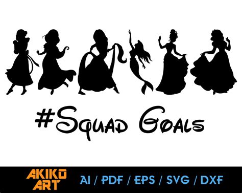Free Free 200 Disney Princess Squad Svg SVG PNG EPS DXF File