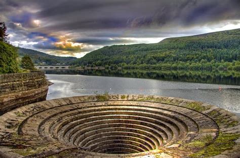 Derwent reservoir is the middle of three reservoirs in the upper derwent valley in the northeast of derbyshire, england. Ladybower Reservoir, England