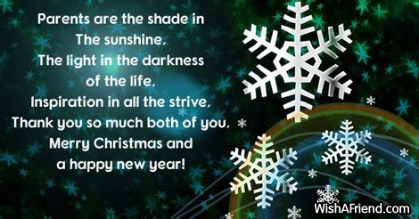 Christmas Messages For Parents