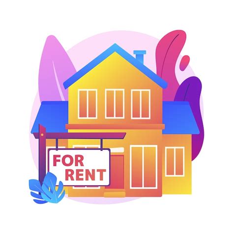 Free Vector House For Rent Abstract Concept Illustration Booking
