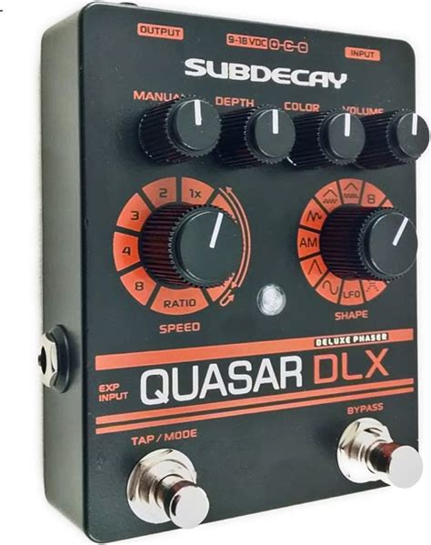 Subdecay Quasar Dlx Deluxe Phaser Effect Pedal Musical