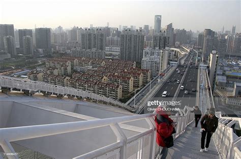 The Lupu Bridge In Shangai Is The Worlds Longest Arch Bridge In