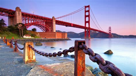 Golden Gate Bridge Coast Wallpapers Hd Wallpapers Id 13984