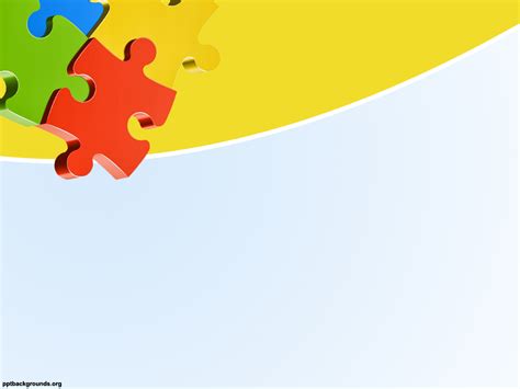Puzzle pieces and puzzle illustrations can be really helpful to make some kind of powerpoint presentations focused on problem solving, decision taking and other business you can download this free puzzle piece powerpoint template with customizable background (just change the slide. Puzzle Pieces Background For PowerPoint - Abstract and ...